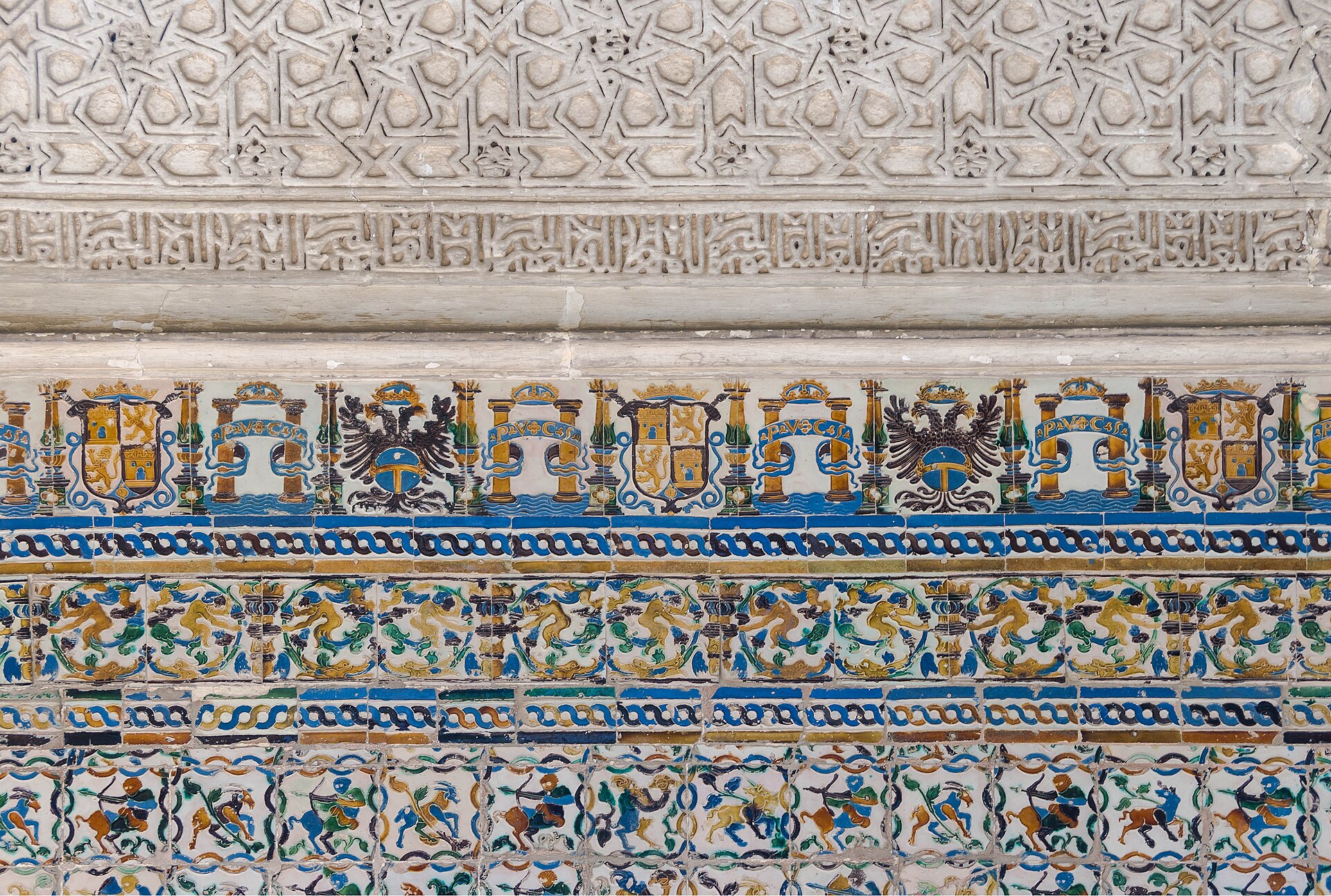 The garden pavilion of Charles V