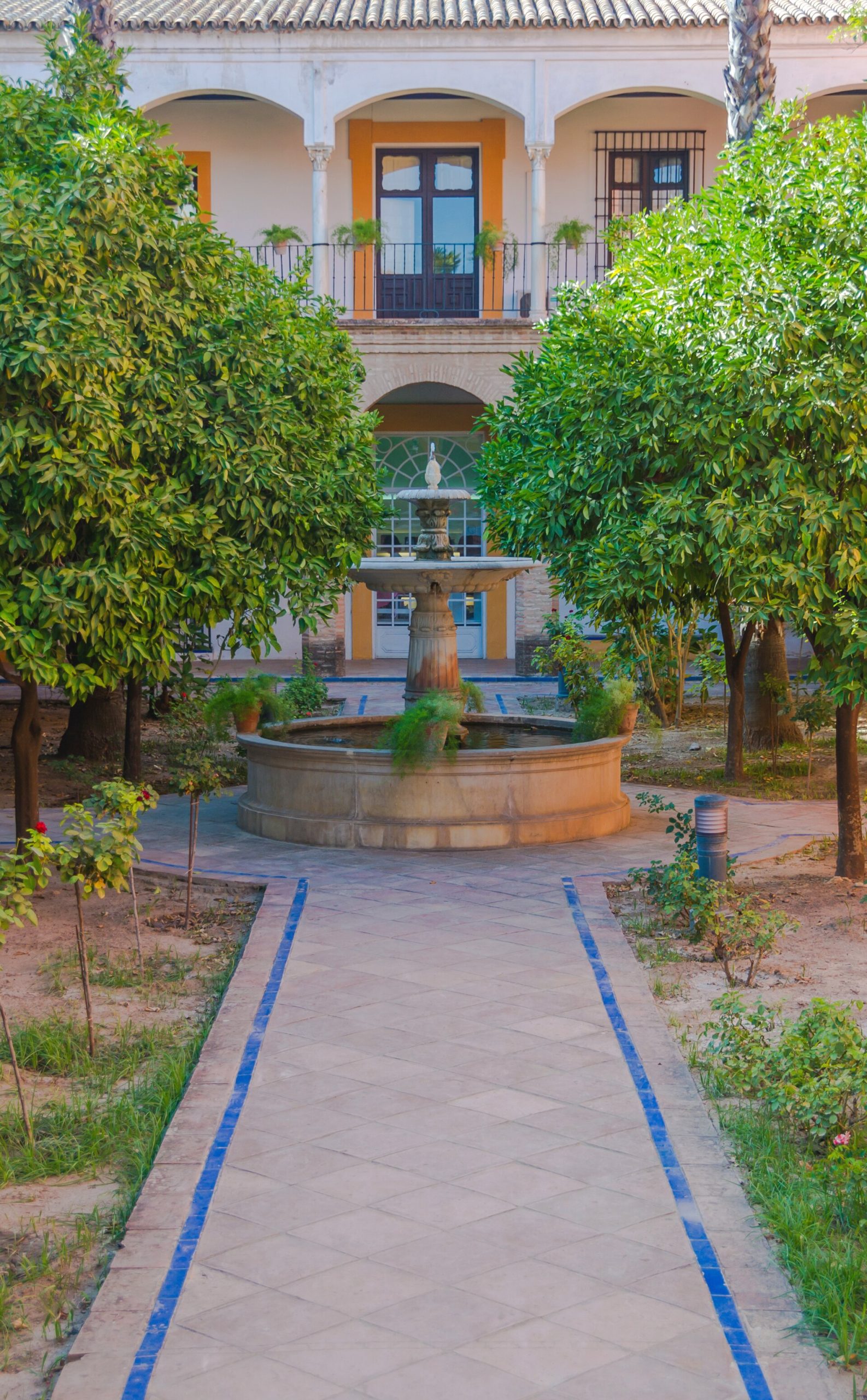 A fountain in the gardens of the Alcazar