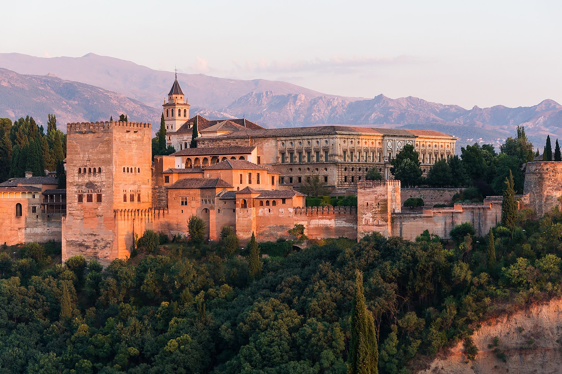 The Renaissance palace of Charles V within the Alhambra