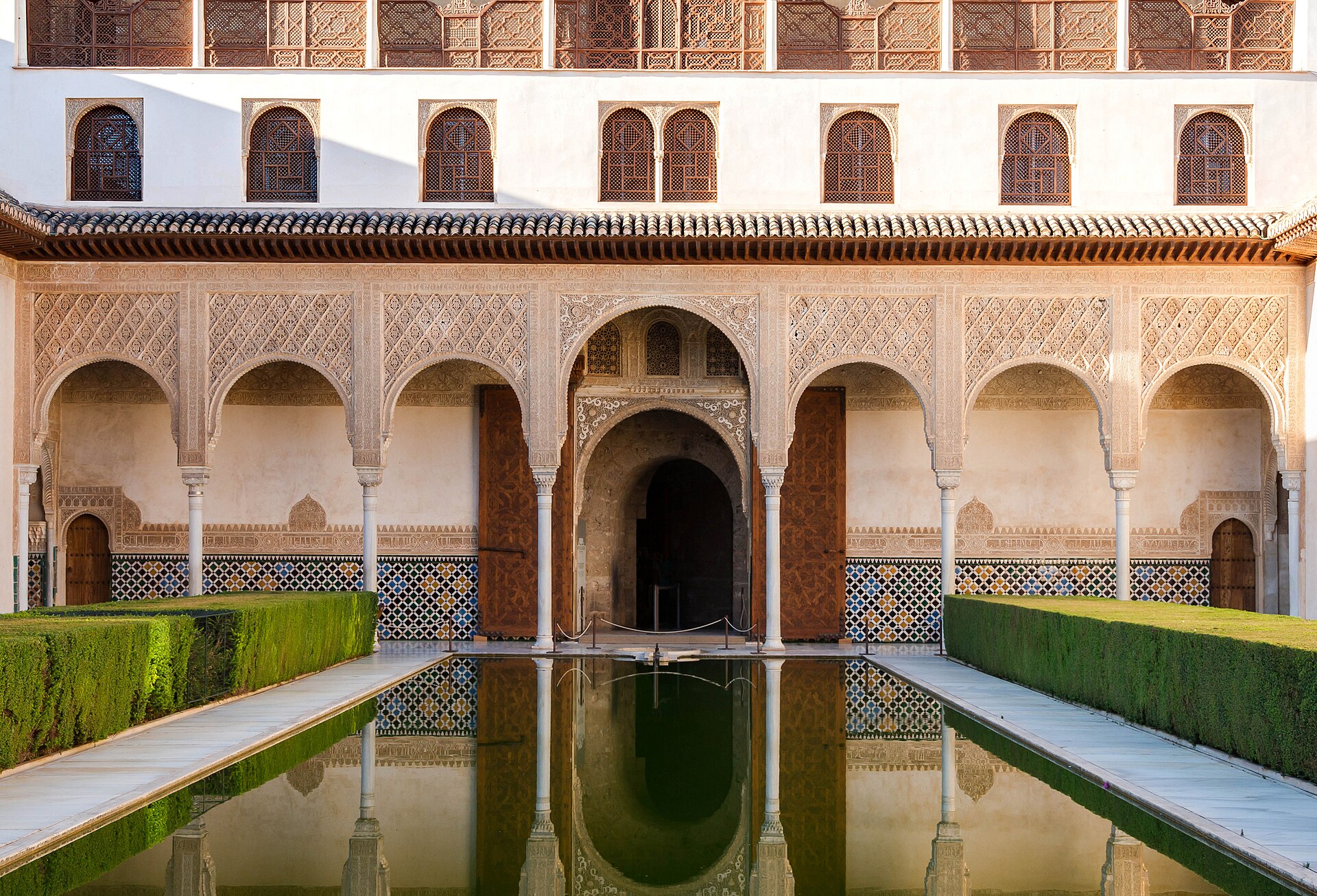 The Court of the Myrtles in the Comares Palace