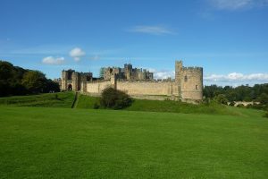 Alnwick's romantic silhouette, familiar to millions as a filming location for Harry Potter and more