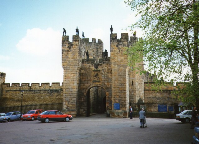 The castle and its wooded river valley, a border fortress turned stately home