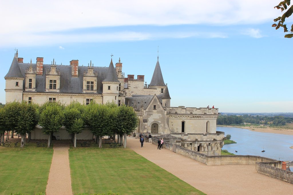 The Château d'Amboise dominating the River Loire