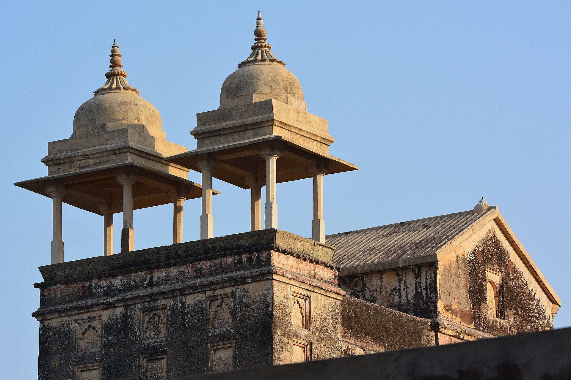 Ornament and carving of the fort's finely worked halls