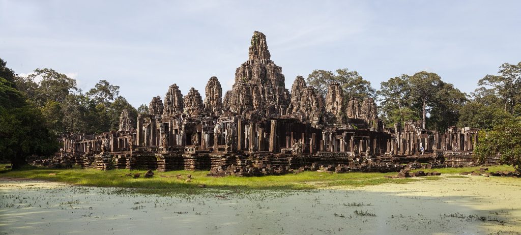 The grounds where a great medieval city once teemed with life