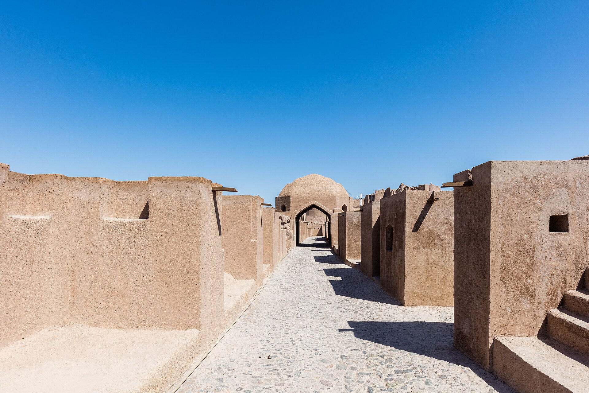 The citadel was defended by nearly two kilometers of walls, studded with thirty-eight towers.