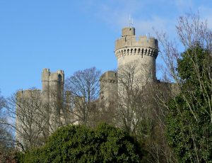 Arundel's romantic silhouette of towers and battlements, largely rebuilt in the nineteenth century