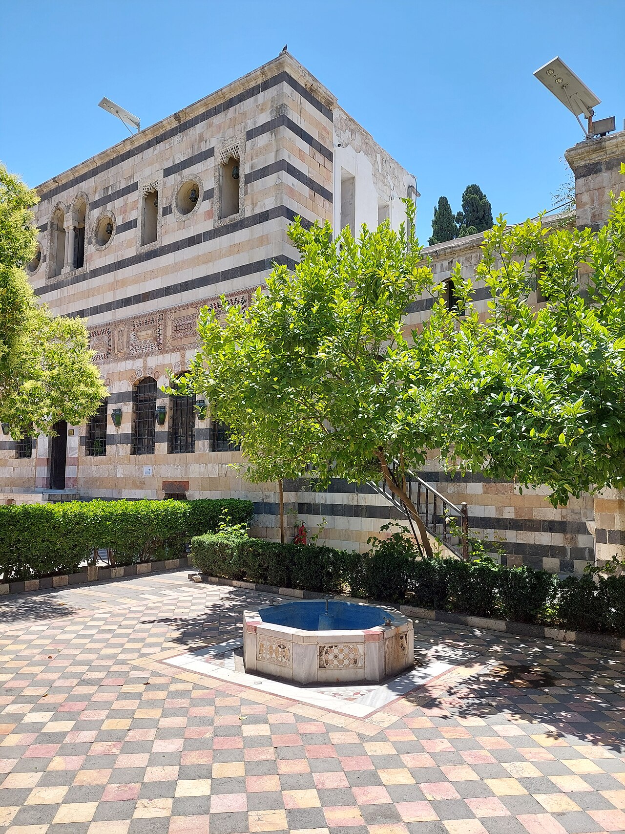 The Azm Palace in the heart of old Damascus.