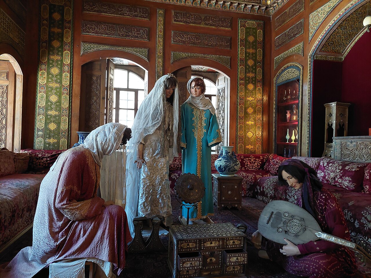 The Hall of the Bride in the Azm Palace.