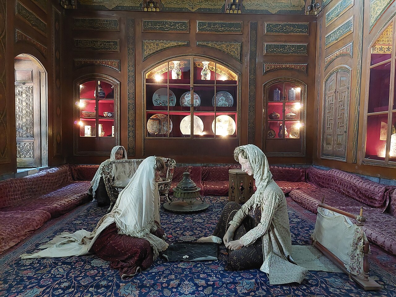 The Hall of the Mother-in-law in the palace.