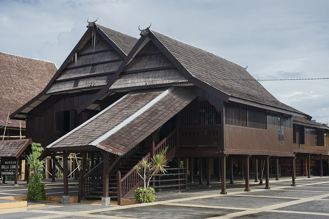 The Great House of Gowa in a recent view