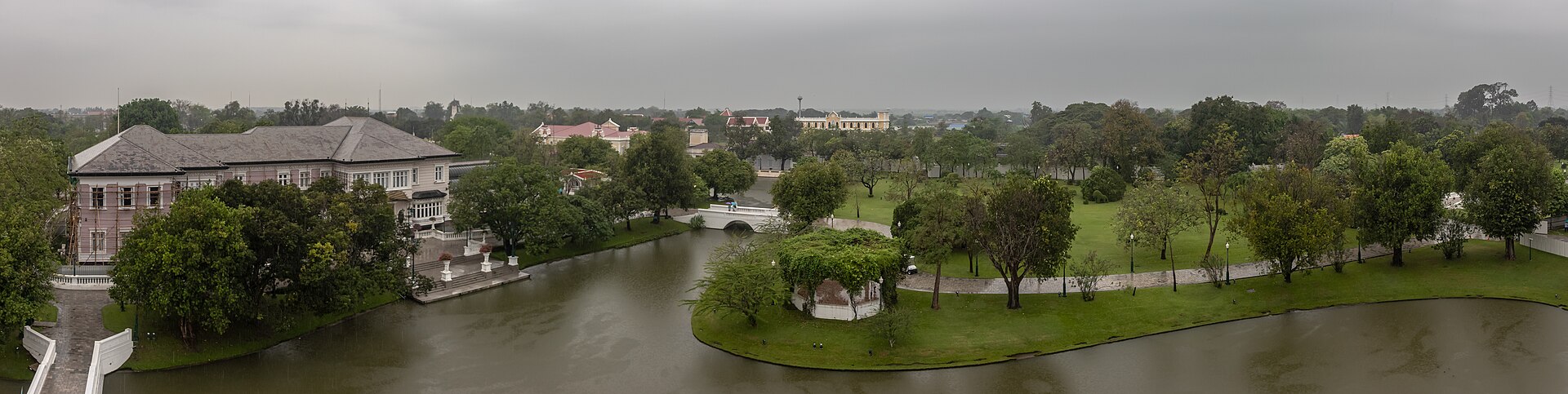 The summer palace of Bang Pa-In on the Chao Phraya River
