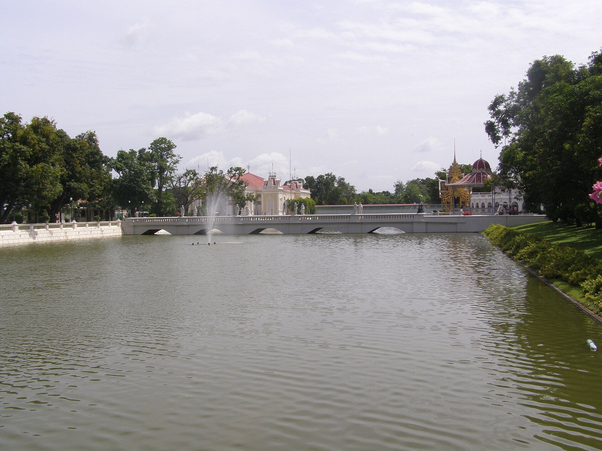 The eclectic architecture of the garden palace