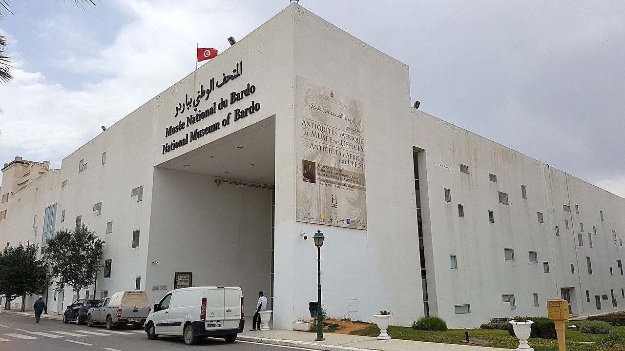 The Bardo, the former palace of the beys, now Tunisia's national museum.