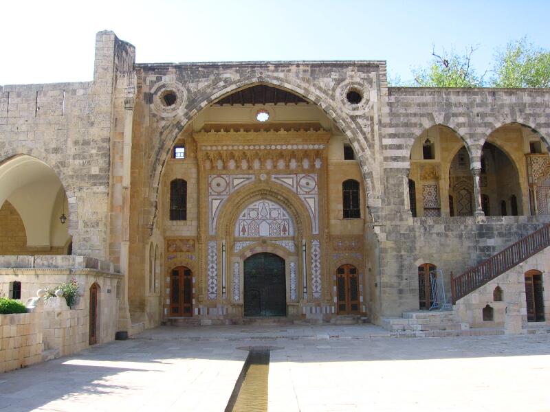 Another of the palace's inner courtyards.