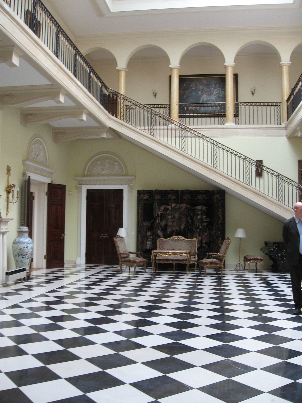 An interior of the White Palace