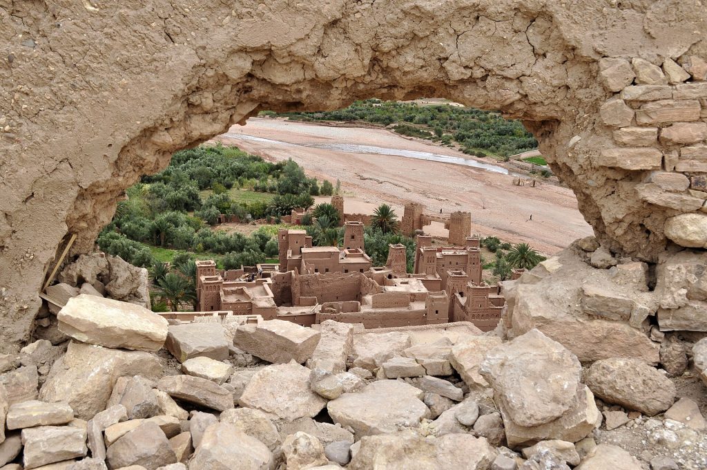 The mosque, the streets, and the daily life of the ksar