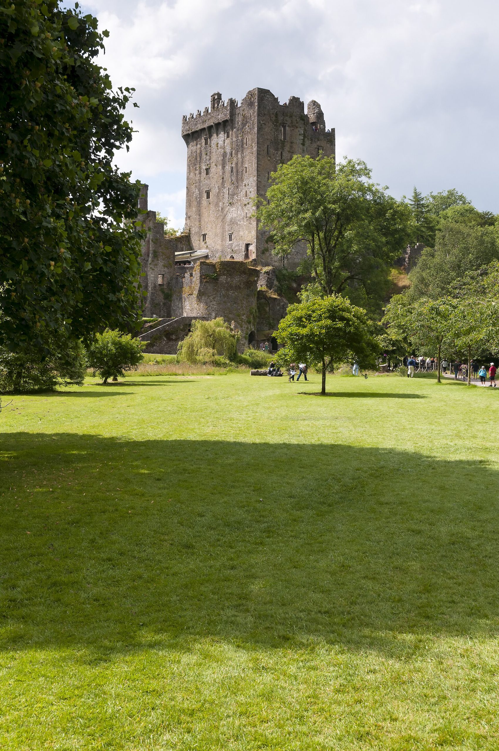 The great keep of Blarney, one of the strongest tower houses ever built in Ireland