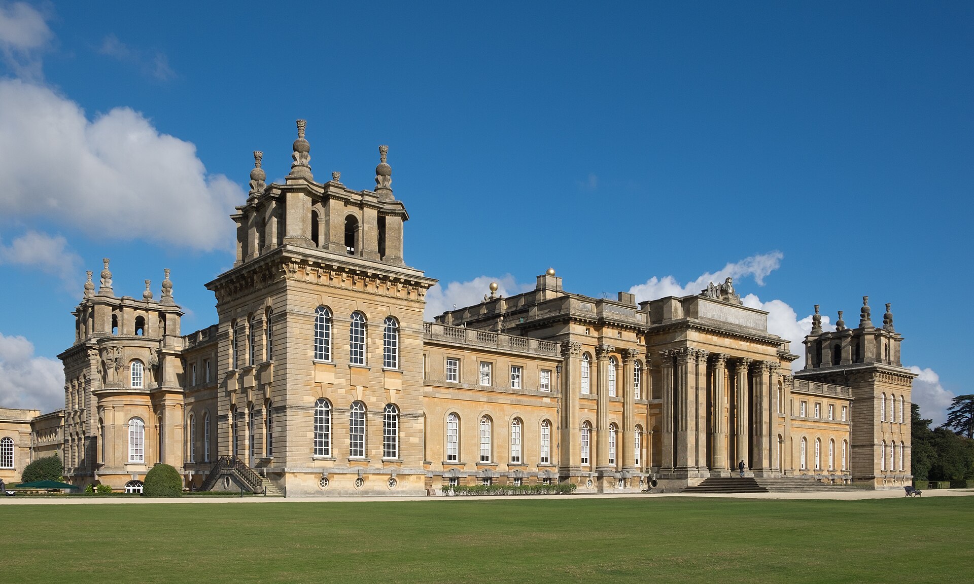 The south front of Blenheim Palace