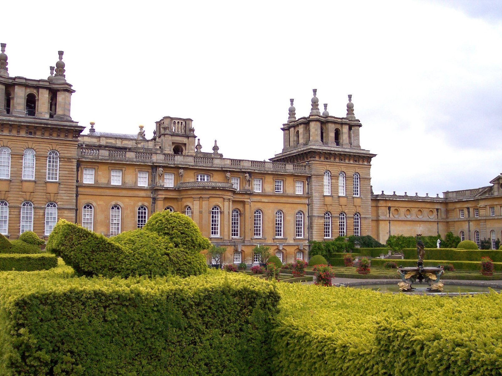 The Italian Garden at Blenheim