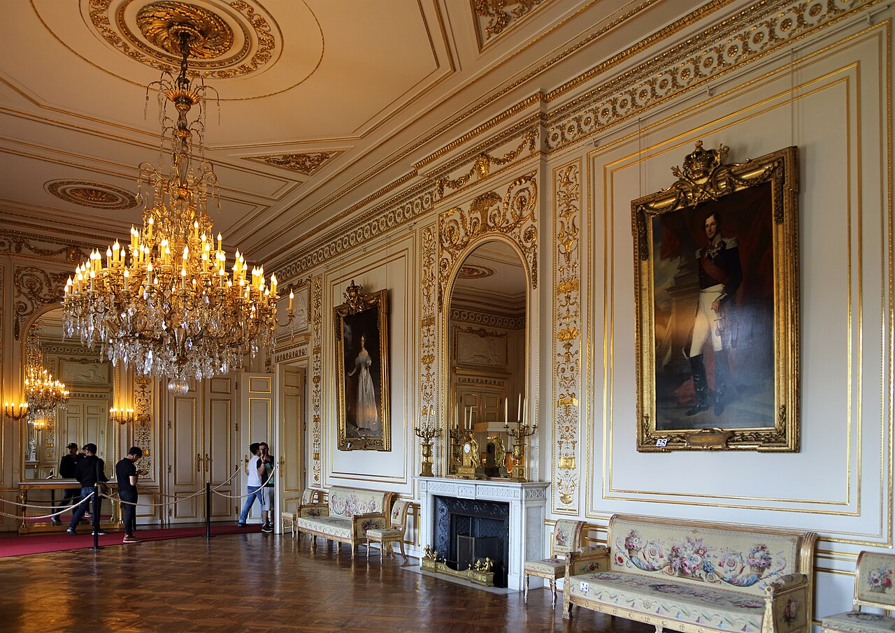 One of the palace's ceremonial rooms.