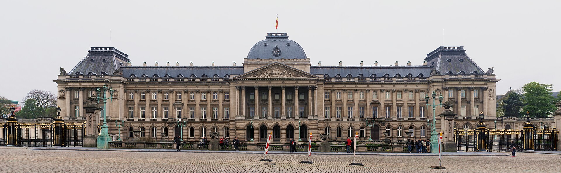 The Royal Palace of Brussels, ceremonial seat of the King of the Belgians