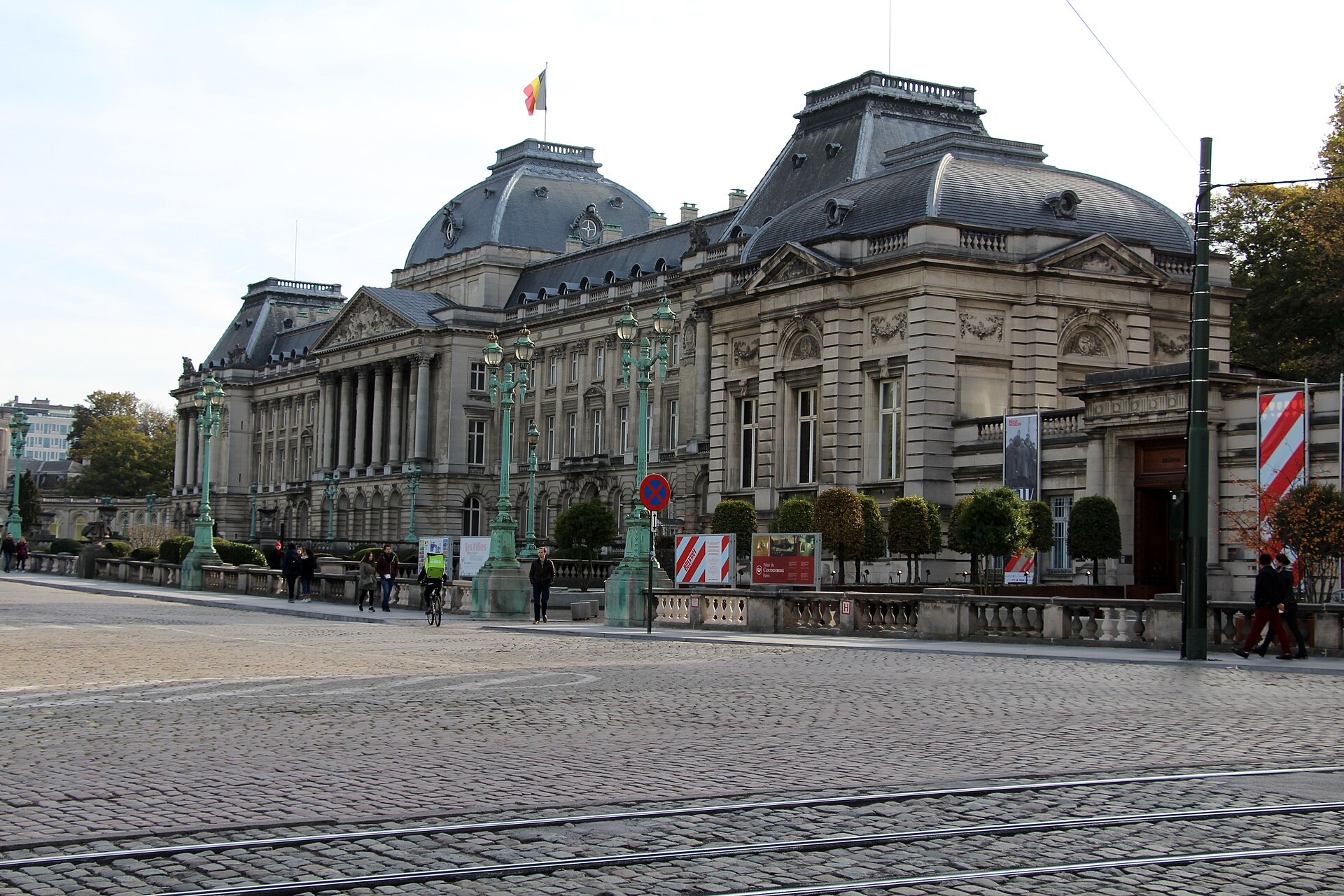 The Royal Palace at the heart of Brussels