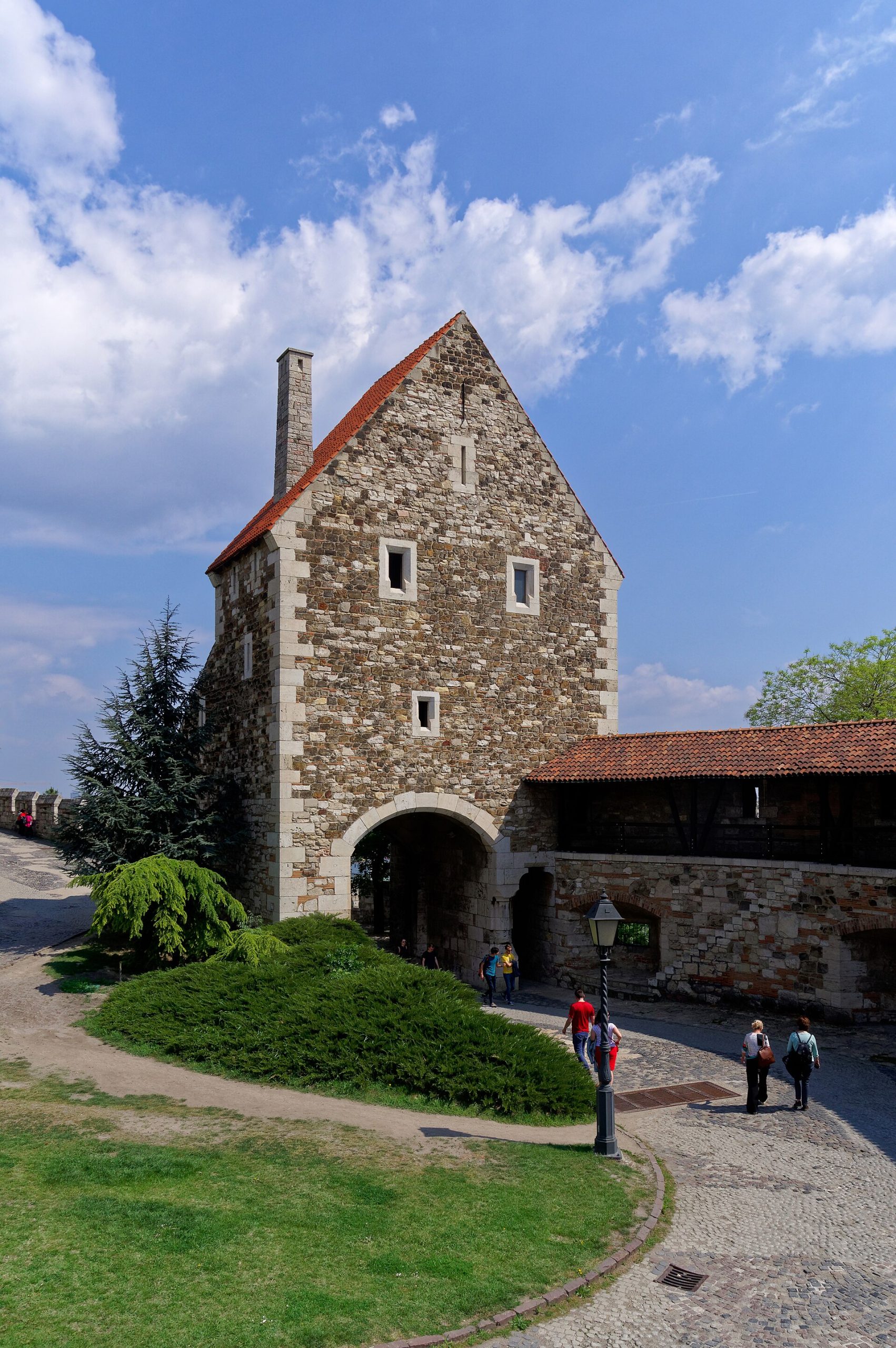 The Turul, the mythical bird guarding the castle