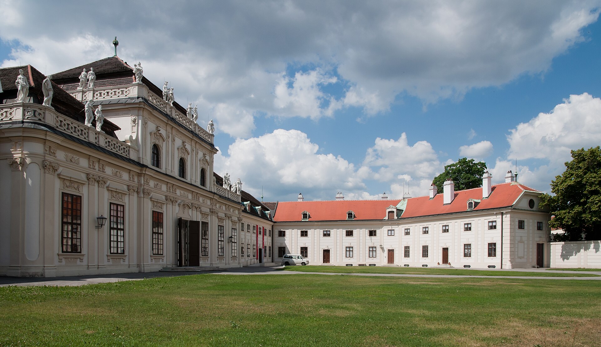The Belvedere was built by a great general, not a king