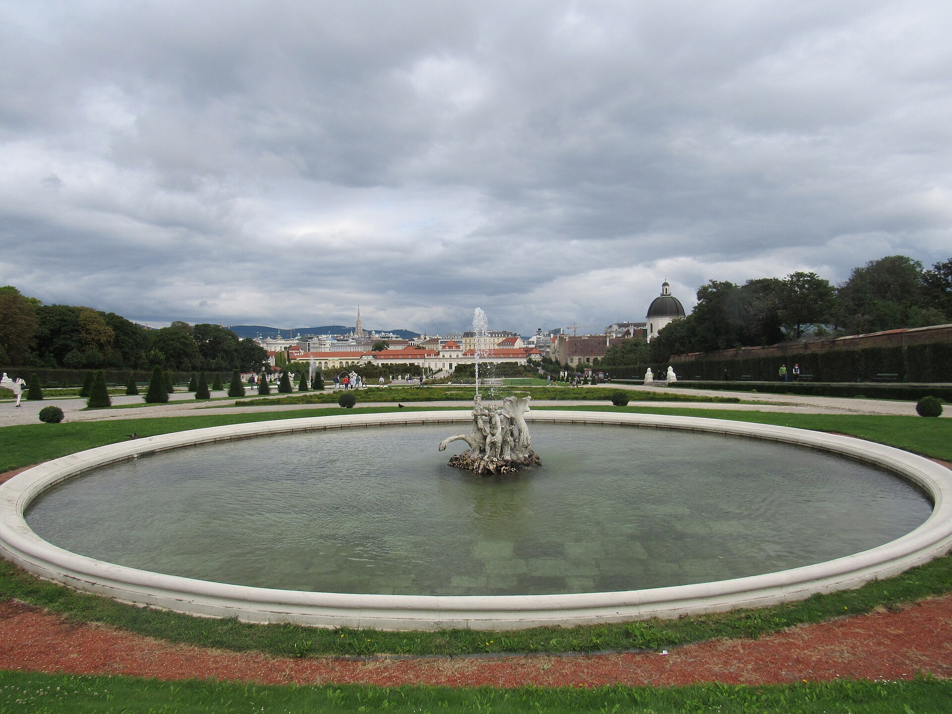 The palace is named for its magnificent view over Vienna