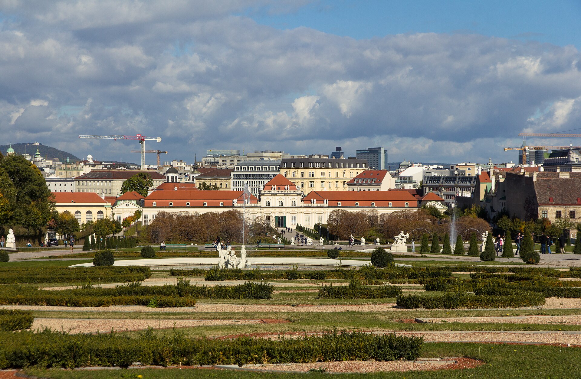 The palace passed to the Habsburgs and displayed their art