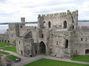 The King's Gate, the immensely strong main entrance bristling with portcullises and murder-holes