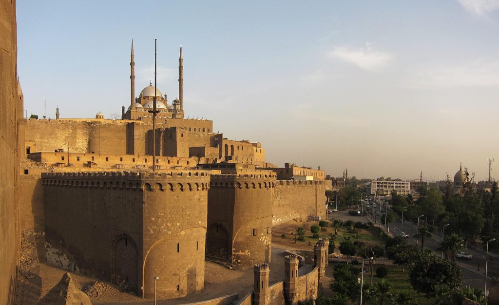 The Citadel of Cairo, crowning the city beneath the Mokattam hills