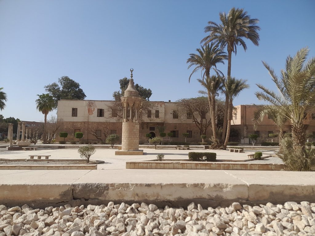 Visitors exploring the Citadel and its mosques today