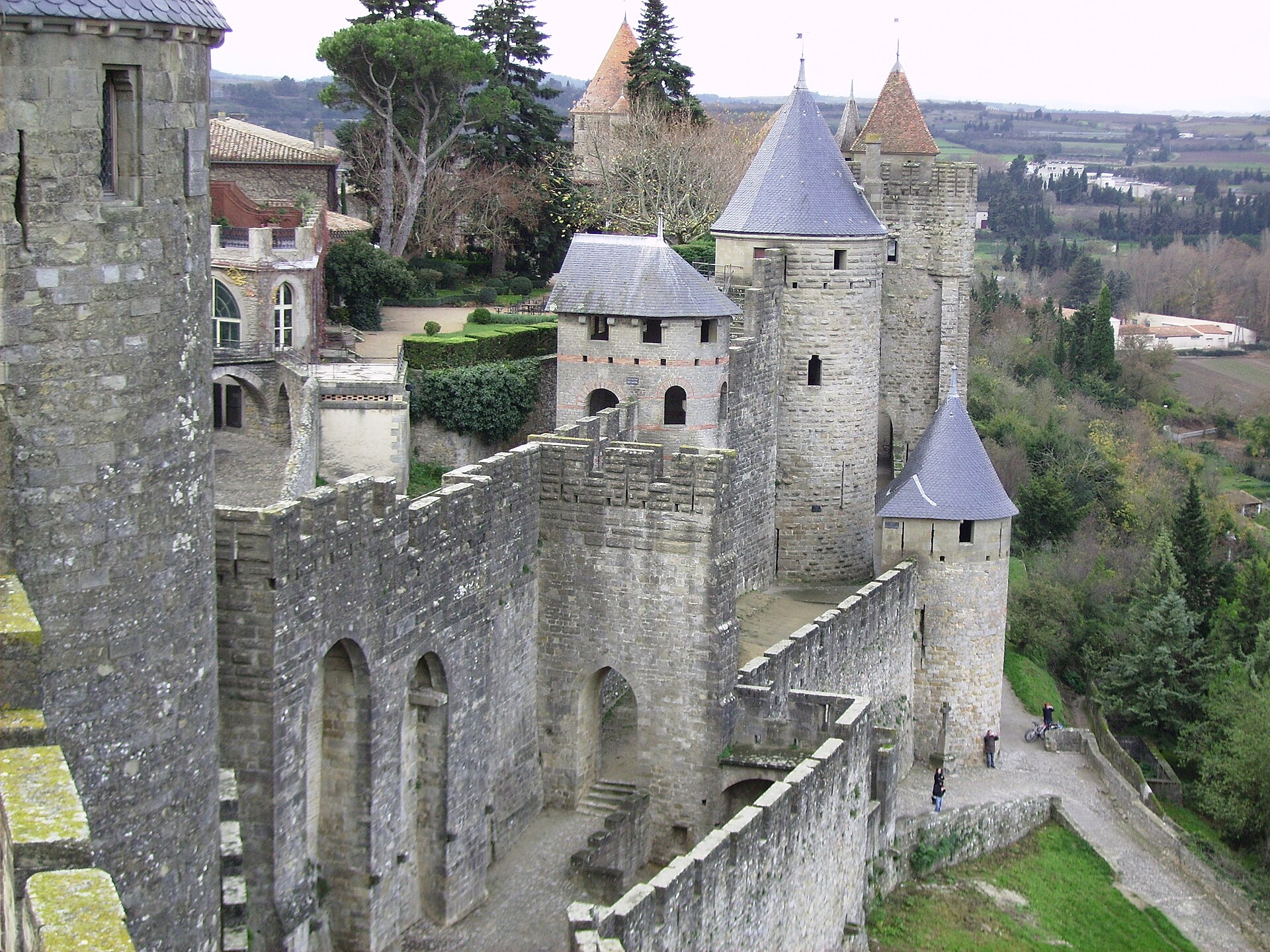 The double walls and towers, layered across two thousand years