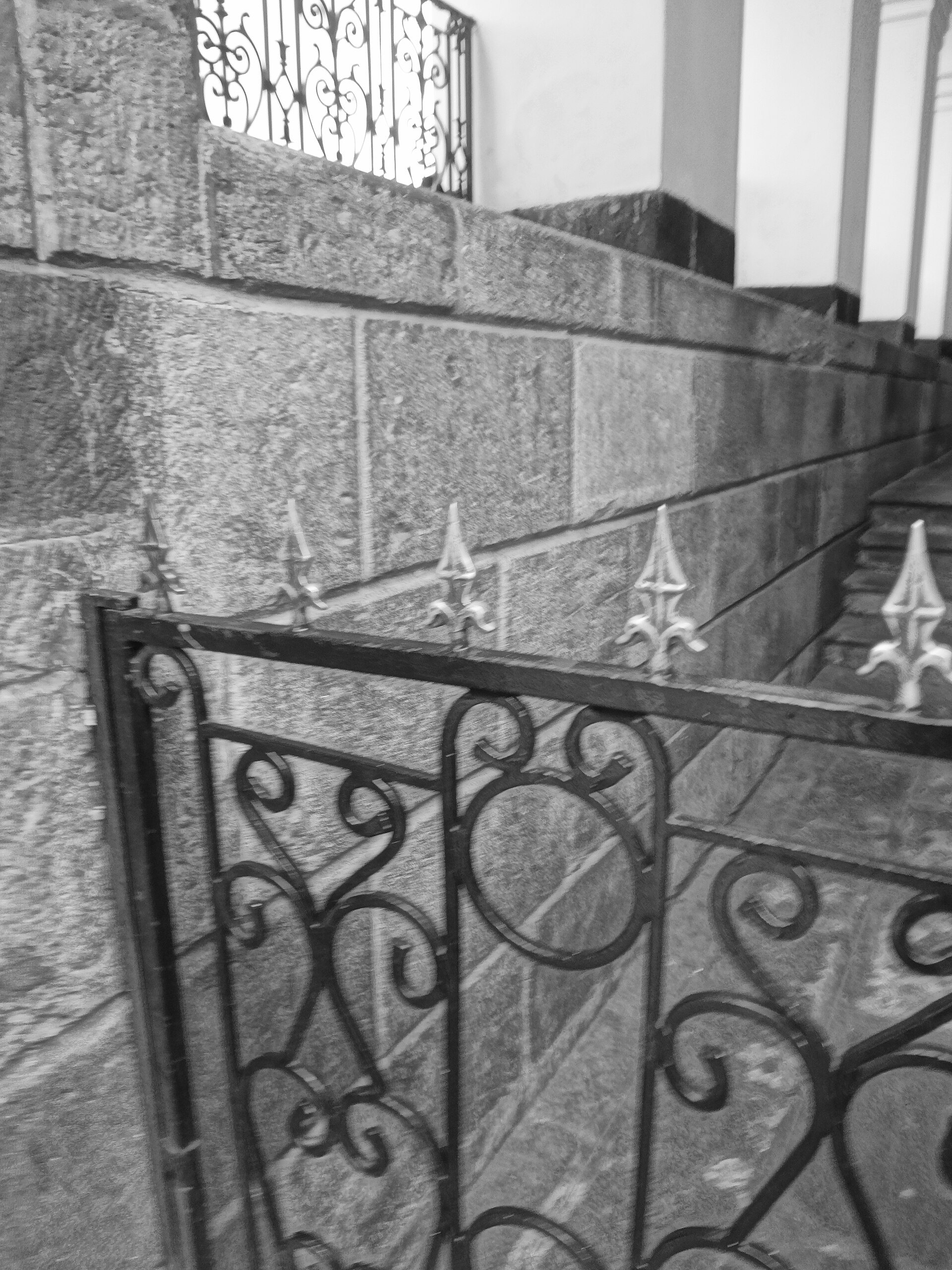 A detailed view of the Carondelet Palace