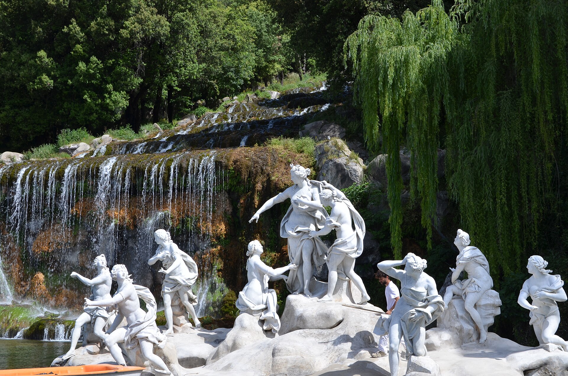 The English Garden of the Reggia di Caserta