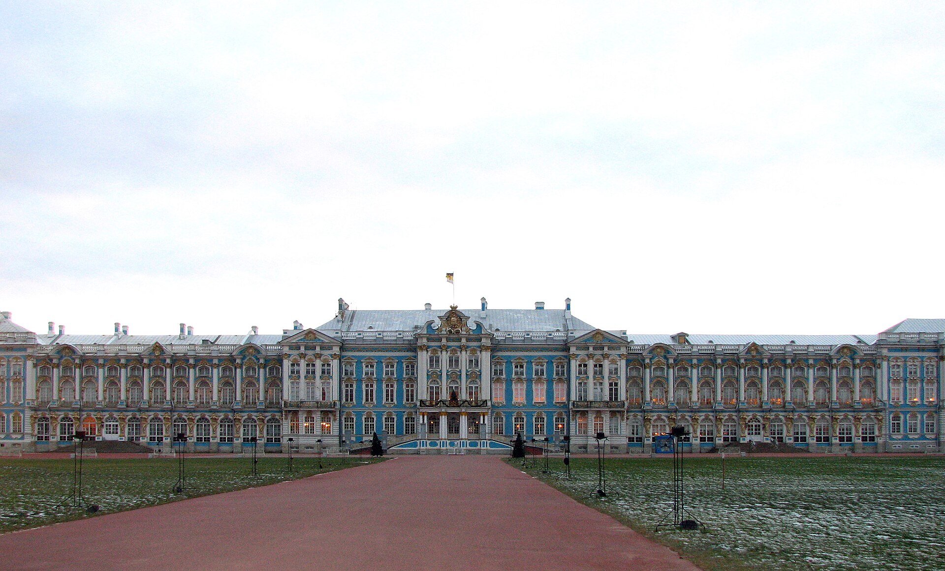 The palace was one of the longest and most extravagant royal residences in eighteenth-century Europe.