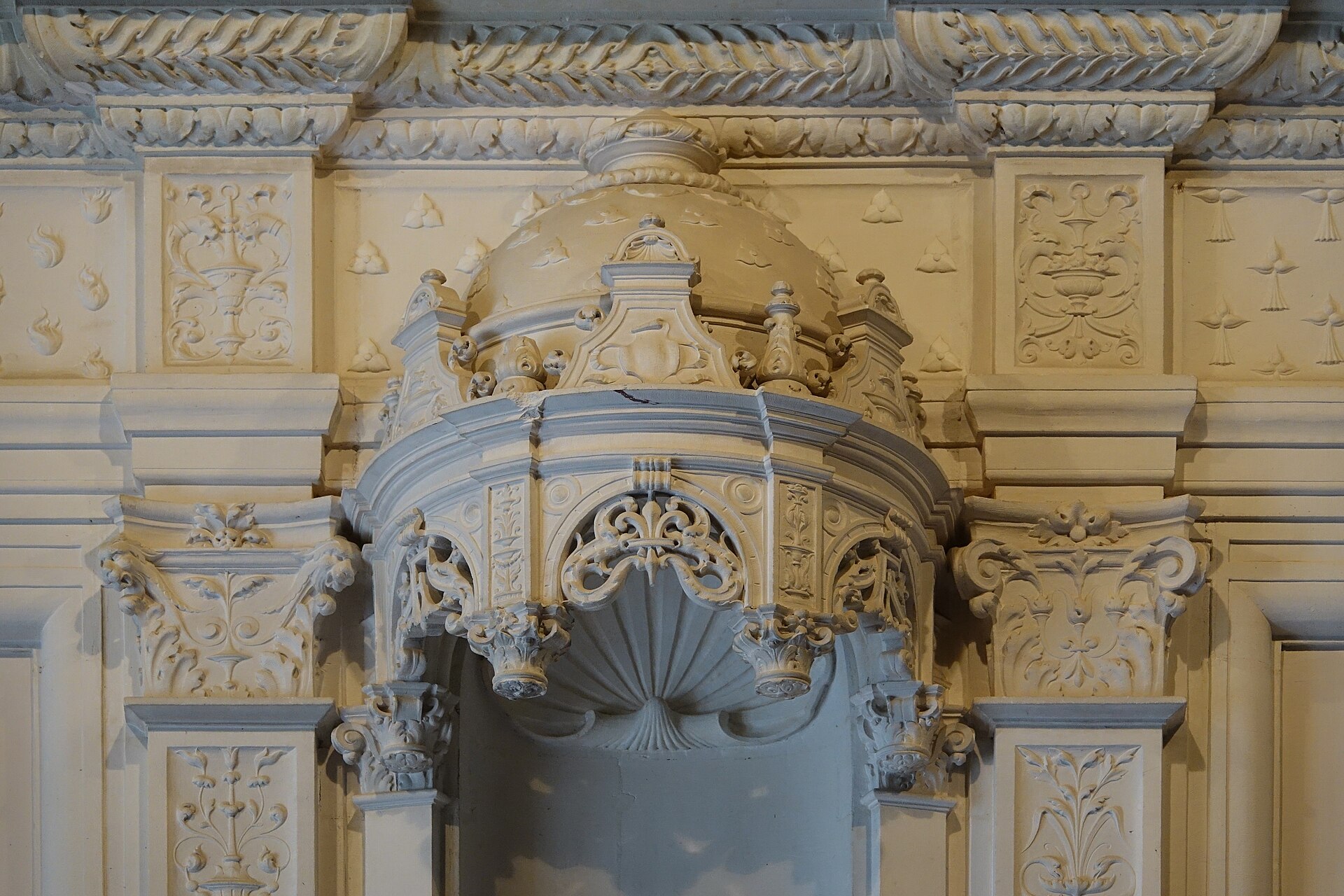 Later the château became a salon of the Enlightenment
