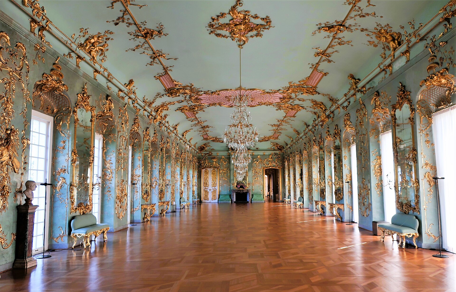 The Golden Gallery, a masterpiece of the Frederician Rococo in the New Wing