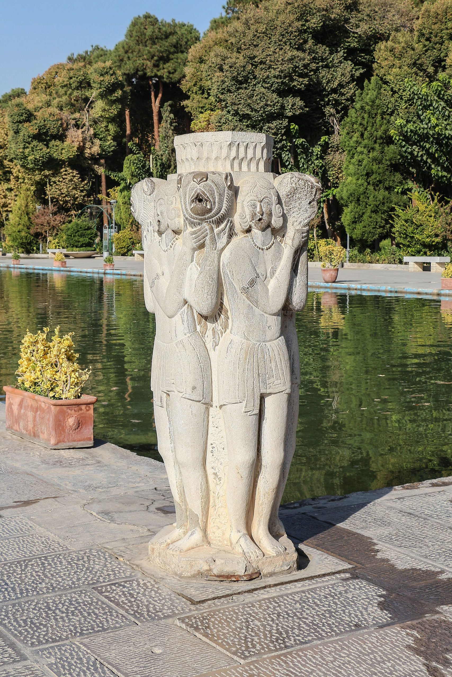 The Chehel Sotoun, blending architecture, painting, and garden into one work of art.