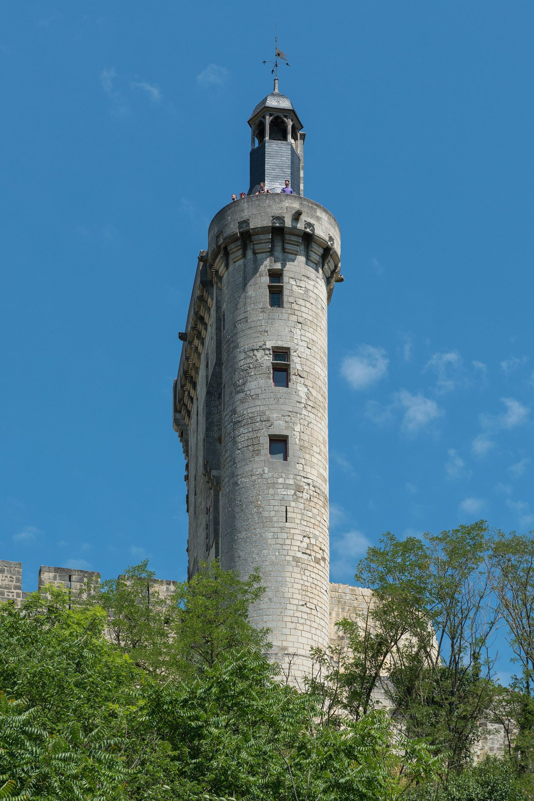 The Tour de l'Horloge, the great clock-tower gateway