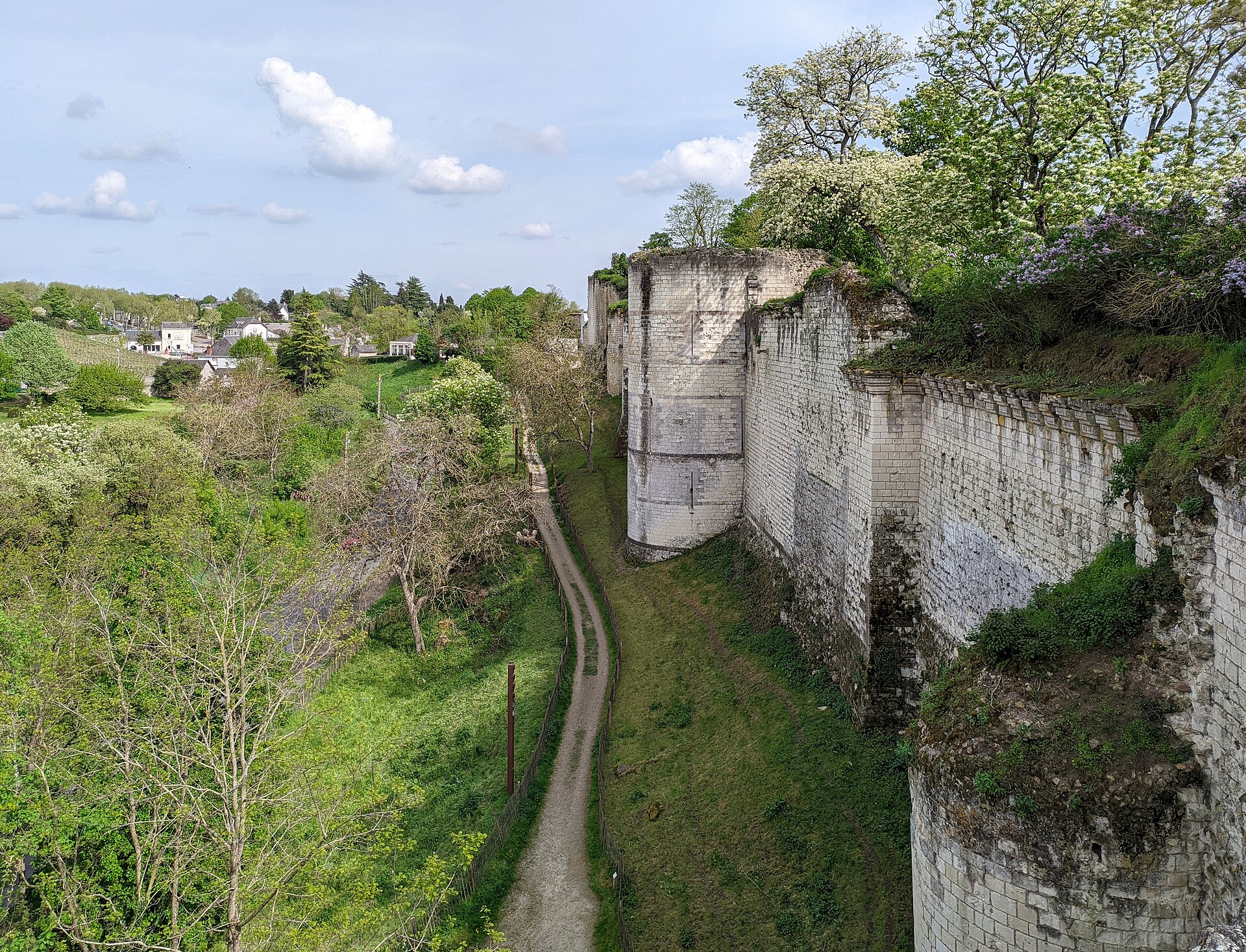 The great ramparts of the royal fortress