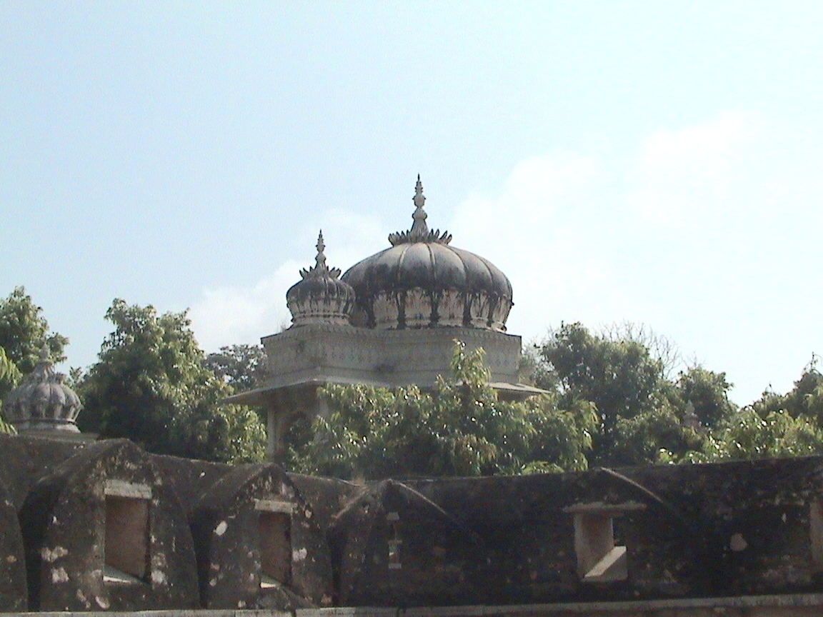 The fort is entered through seven great gates guarding the long, winding ascent.