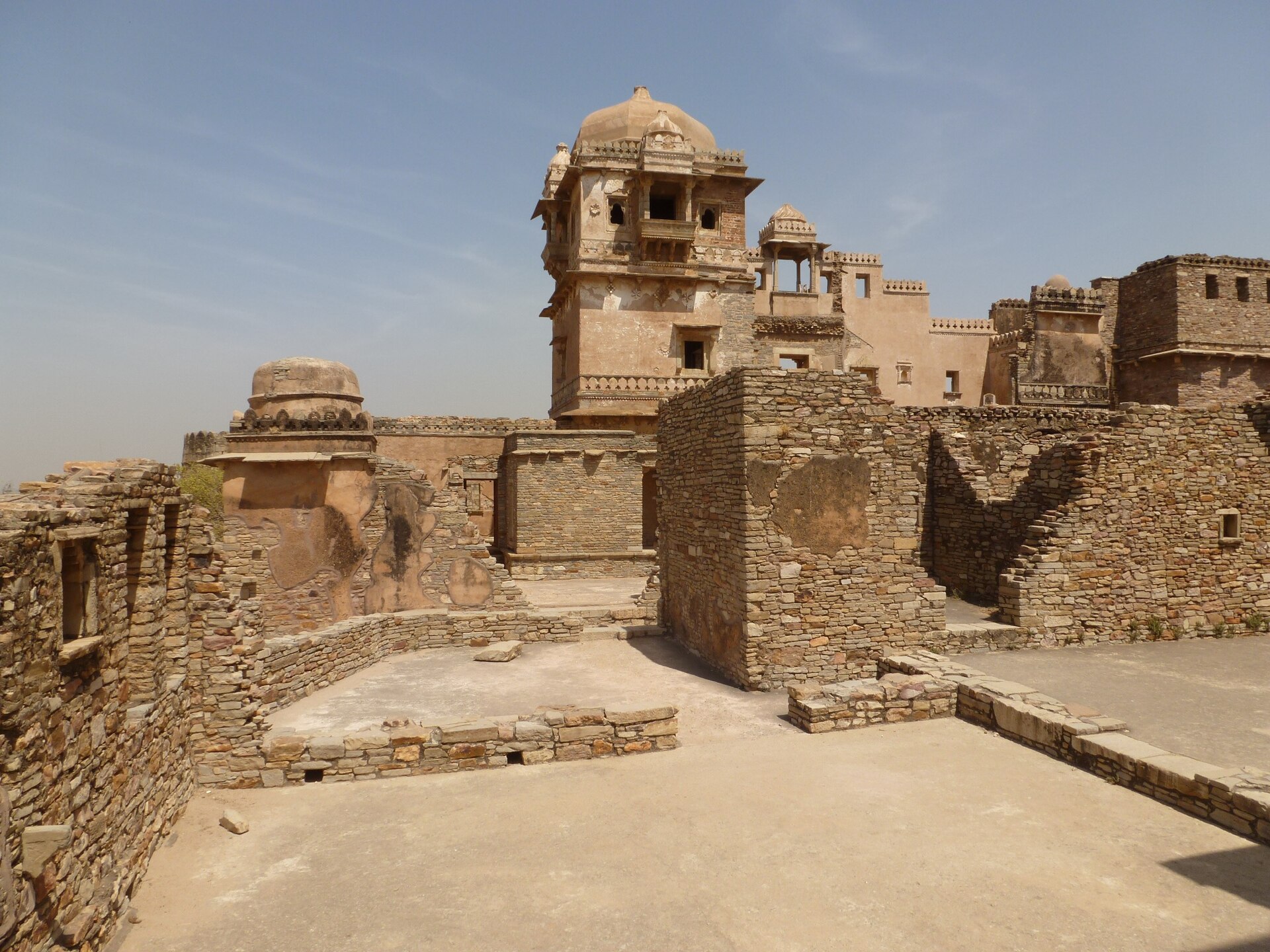 Chittorgarh was the capital of the kingdom of Mewar and the seat of the Sisodia Rajputs.