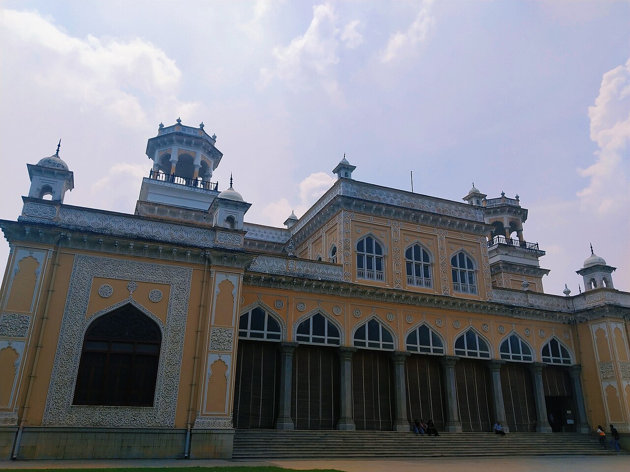 A view across Chowmahalla Palace.