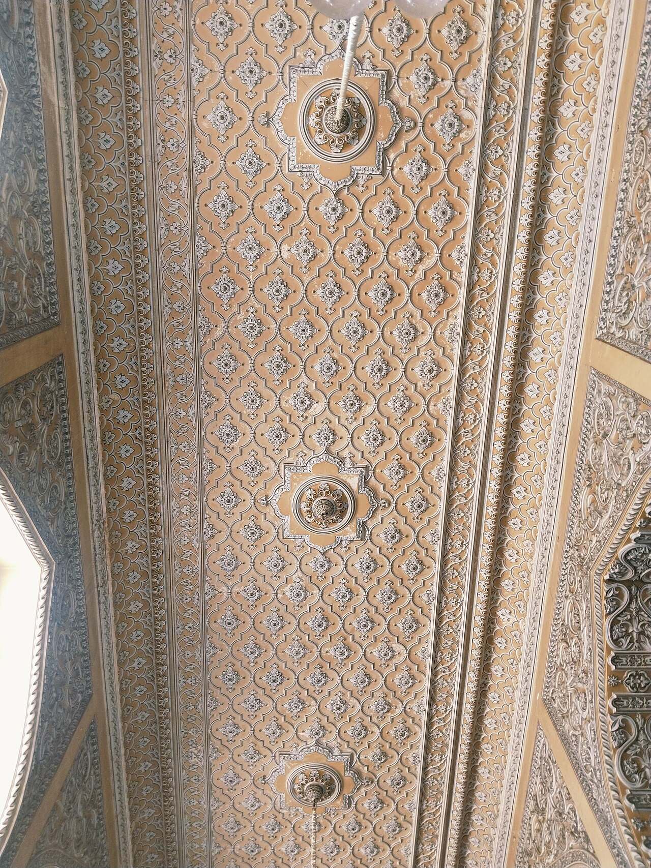 A hall within the palace of the Nizams.
