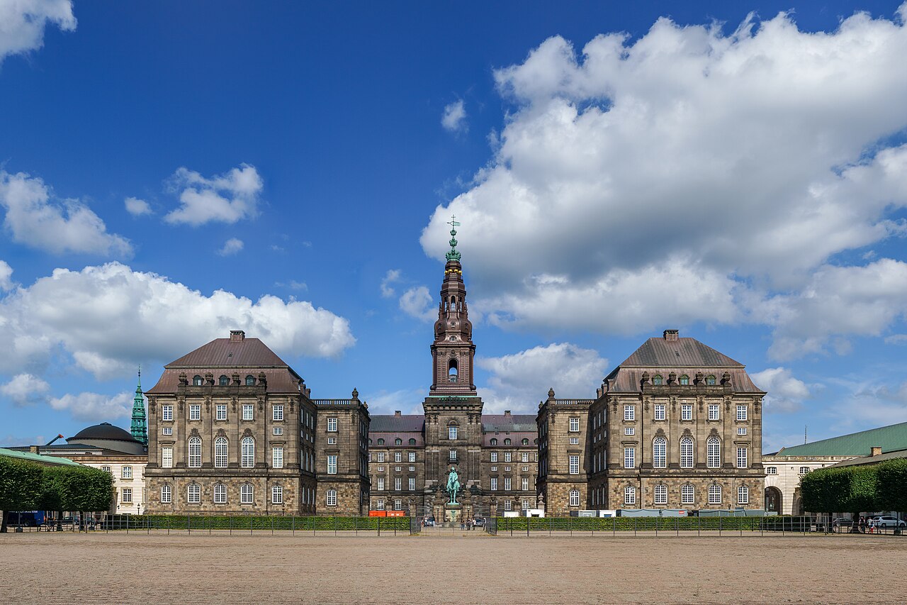 The Folketing chamber at the heart of Danish democracy