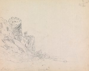 A view of Conwy Castle, long admired by painters for its dramatic setting