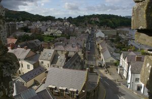 The castle and the walled town of Conwy, one of the best-preserved medieval townscapes in Europe